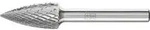 Pferd Tools Hartmetall Fr&auml;sstift Spitzbogen Spg &Oslash; 12x25 Mm Schaft-&oslash; 6 Mm Z3p
