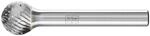 Hm-fr&auml;sstift Kud Kugelform Zahnung 3 Plus Kud1210