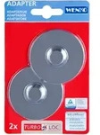 Wenko Turbo-loc&reg; Adapter Premium/classic/style, Befestigen Ohne Bohren, Silber