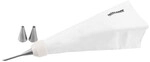 Professional Piping Bag - Fm Professional - Reusable - 3 Stainless Steel Nozzles - 28