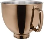 Kitchenaid Artisan 5 Edelstahl-dekorationssch&uuml;ssel, 4,8 L, Farbe: Gl&auml;nzendes Kupfer