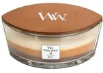 Woodwick Ellipse Duftkerze Braun 9 Cm Caf&eacute; Sweets