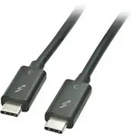 ThunderboltTM-kabel ThunderboltTM 3 Usb-c&reg; Stecker, Usb-c&reg; Stecker 2.00 M Schwarz