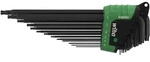Stiftschl&uuml;ssel Set Im Ergostar Halter Torx&reg; Kugelkopf 13-tlg. Schwarzoxidiert