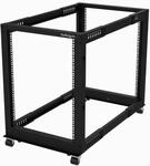 Startech 15u Rackschrank Aus Robustem Schwarzem Stahl