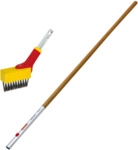 Wolf Garten Fugenb&uuml;rste Fb-m+m140 9 Cm Arbeitsbreite, Inkl. Eschenstiel