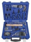 Projahn - 1/4 + 1/2 Proficraft Werkzeugkoffer 98-teilig 48 Zahn Knarren