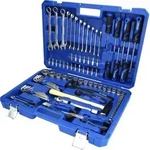 Brilliant Tools - 1/4 + 1/2 Universal-werkzeug-satz, 95-tlg.