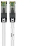 Rj45 (cat 6a, 500 Mhz) Patchkabel Mit Cat 8.1 S/ftp Rohkabel, Wei&szlig;, 99,9 %