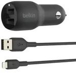 Belkin Usb-a Kfz-ladeger&auml;t, 24w Schwarz Ccb001btbk Ladeger&auml;te -universal-