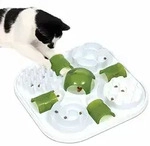 Cat-it Catit Play Treat Puzzle Interaktives Spielzeug Gr&uuml;n