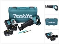 Makita Djr 187 Rgk Akku Recipros&auml;ge 18 V Brushless + 2x Akku 6,0 Ah +...