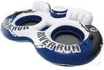 Intex Swimming Pool Doppel-luftmatratze "river Run" Mit Integrierter K&uuml;hlbox Und