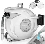Schlauchtrommel 30m Wasserschlauchaufroller Automatik Schlauchaufroller Schlauchbox -