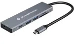 6in1 Usb-c Adapter Conceptronic Donn02 Hdmi Usb-c Usb 3.0 Sd Reader