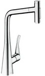 M71 - Sp&uuml;ltischarmatur M7117-h320 Mit Ausziehbarer Geschirrbrause, Sbox, Verchromt