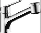 Banyo - Kwc Sp&uuml;ltischmischer Isla Herausziehbare Geschirrbrause Ausladung 225...