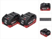Metabo Lihd Akkupack Set 2x 18 V 10,0 Ah Cas System ( 2x 625549000 )