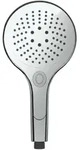 Wenko - Duschkopf Basic Chrom &Oslash; 15 Cm, &Oslash; 15 Cm, Silber Gl&auml;nzend, Kunststoff (abs)