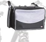 Fahrrad-frontbox 41&times;26&times;26cm Schwarz/grau