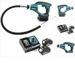 Makita Dvr 450 Rt Akku Betonverdichter 18v + 2x Akku 5,0ah + Ladeger&auml;t