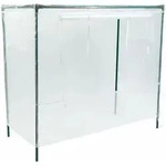 Vitavia - Hochbeetabdeckung 'eckig M', Transparent, M / 118 X 55 X 95 Cm