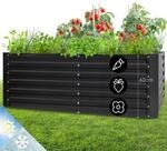 High Grow Straight Hochbeet 200x60x100cm 1200l Stahl