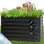 Blumfeldt - High Grow Straight Hochbeet 100x60x100cm 600l Stahl