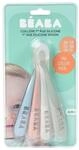 Beaba Lot De 4 Cuilleres 1er Age Silicone, Eucalyptus