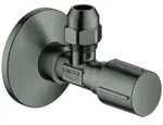 Grohe Universal - Eckventil, Hard Graphite Geb&uuml;rstet 22037al0
