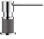 Blanco - Accessoires - Sp&uuml;lmittelspender Lato, Felsgrau/chrom 525817