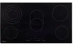 Glaskeramik-kochfeld Mit 5 Platten Touch Control 77 Cm 8500 W Vidaxl