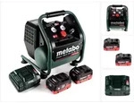 Metabo Power 160-5 18 Ltx Bl Of Akku Kompressor 18 V 8,0 Bar Brushless + 2x Lihd