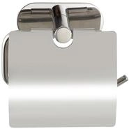 Turbo-loc&reg; Edelstahl Toilettenpapierhalter Mit Deckel Orea Shine, Wc-rollenhalter,