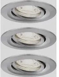 Paulmann - 94295 Ebl Nova Mini Coin Led-einbauleuchte 3er Set 4 W Eisen