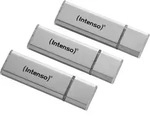 Intenso - Usb-stick Alu Line 3521483 Usb 2.0 32gb 3er Pack Silber