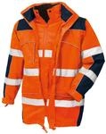 Texxor - Warnschutz-parka Toronto Leuchtorange/navy Xxl 4109
