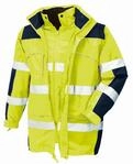Texxor - Warnschutz-parka Toronto Leuchtgelb/navy S 4114