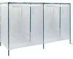 Vitavia - Hochbeetabdeckung 'eckig L', Transparent, L / 158 X 55 X 95 Cm