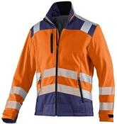K&uuml;bler Jacke Reflectiq Softshell Psa 2 Warnorange/dunkelblau Gr. M