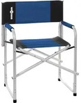Brunner Regiestuhl Bravura Faltbarer Aluminium Schwarz/blau