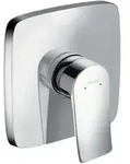 Metris Brausenmischer Unterputz Fertigset Eckig, Chrom - Hansgrohe