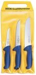 F.dick - K&uuml;chenmesser Set Ergogrip 3tlg Ausbeinmesser 13cm+15cm Blockmesser 21cm