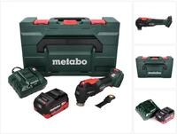 Metabo Mt 18 Ltx Bl Qsl Akku Multitool 18 V Brushless Starlock Plus + 1x Akku...