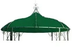 Degamo - Ersatzdach F&uuml;r Pavillon Burma, Polyester Pvc-beschichtet Dunkelgr&uuml;n