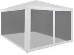 Partyzelt Mit 4 Mesh-seitenw&auml;nden 4 X 3 M - Vidaxl