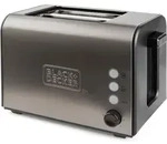Black & Decker Bxto900e Toaster 7 2 Scheibe(n) 900 W Schwarz, Edelstahl