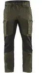 Blaklader - Wartungshose Stretch T.44 - Kaki-gr&uuml;n/schwarz - 1459184599-44