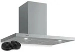 Klarstein - Limelight Dunstabzugshaube 90cm Wandhaube 600m3/h Edelstahl