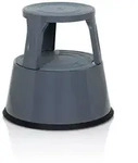 Tritthocker / Rollhocker Tio-m Ii Metall Dunkelgrau Hjh Office